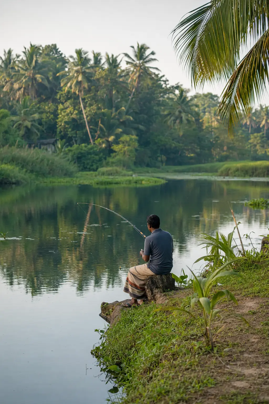 Countryside fishing adventure near Palm Grove Hideaway