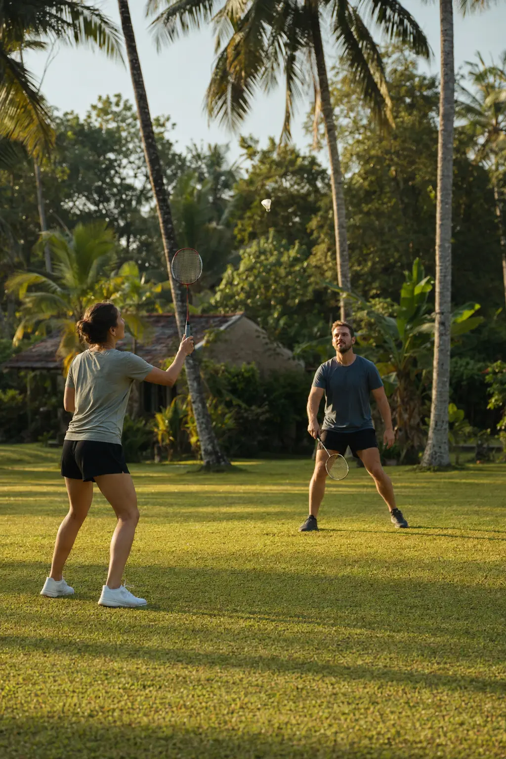 Outdoor sporting activities at Palm Grove Hideaway